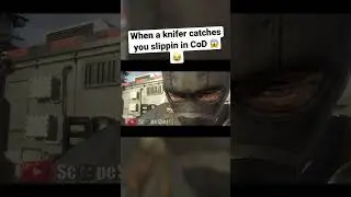 When a Knifer Catches You Slippin in CoD 😱😂