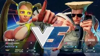 SFV - R. Mika (BloodFromSpain) Vs BEBOP1 (Guile)