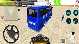 Police Bus Driving Simulator Off Road Transport Duty - Android GamePlay #1