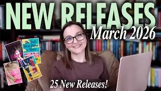 25 New Book Releases You NEED to Read in March 2026 | Thrillers, Romance, Horror & More