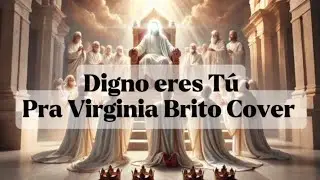 Digno eres T&uacute; | Pra Virginia Brito Cover Karaoke Versi&oacute;n Corta Tono B