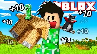 LOKIS CREEPER GIGANTE NO ROBLOX | Be a Creeper