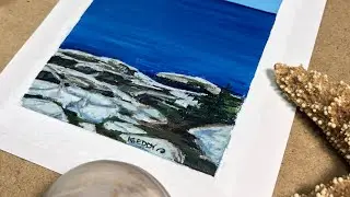Stay Home With Me - Seascape Painting