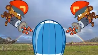 I Got The Bloon Area Denial System In Bloons Monkey City!!!!