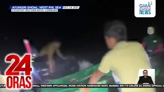 Chinese boats na pumasok sa Ayungin Shoal, hinabol at hinatak palabas ng EEZ; nakitaan... | 24 Oras