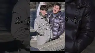 Xiao Zhan on the set of A Small Town Remedy