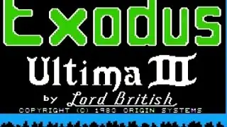 Ultima III : Exodus - Apple II