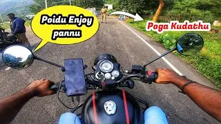 Ride to Kutralam❤️ | Friendly Police💥😇| Stealth black 350 @Marun Gm
