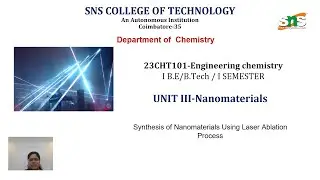 Laser ablation | Engineering Chemistry | SNS Institutions