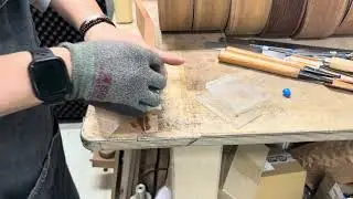 Tenor Ukulele Making 15-9(unedited)(Neck)