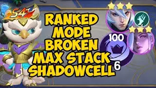 OP MAX STACK SHADOWCELL #magicchess #mobilelegends #magicchessmobilelegends #mlbbcreatorcamp #mlbb