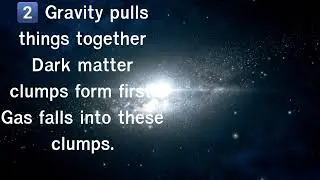 Galaxy begin because Big bang