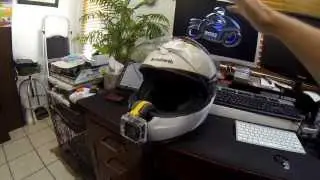 GoPro Wrist Mount Chin Bar Setup