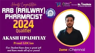 🎤 INTERVIEW SESSION- AAKASH UPADHYAY RRB (RAILWAY) PHARMACIST QUALIFIED STUDENT #rrbpharmacist