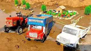 RC Monster Truck testing Rc Tractor Trolley toy 🪀 video Rc Truck toy 🪀 video @GuruTeam-l5w toy 🪀