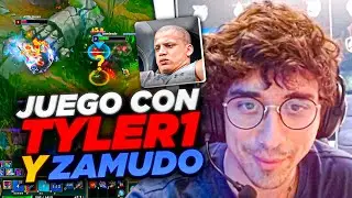 MI MEJOR PARTIDA CON TYLER1 Y ZAMUDO 🤣🤣 // Josedeodo