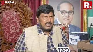 Union Minister Ramdas Athawale Speaks To Media On Maharashtra Government Formation