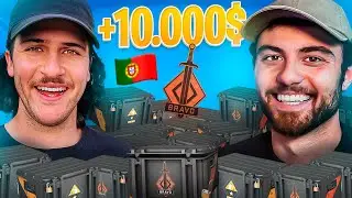 THE LARGEST CASE OPENING IN PORTUGAL (+10000$)