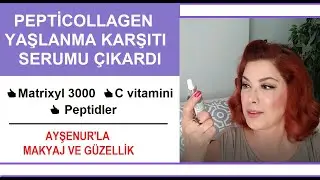 Pepticollagen Nihayet Yaşlanma Karşıtı Süper Serumunu Çıkardı    KIRIŞIK SARKMA   LEKELER