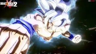 This is Ultra Instinct Goku's SILVER DRAGON FLASH in Dragon Ball Xenoverse 2 MOD!