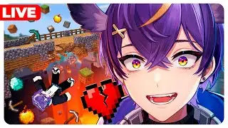 Minecraft con seguidores - Nada puede salir mal, verdad ? 3.1! C.18 #vtuber