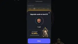 Hamster Kombat, Level 25 Card Open, New Achievement , KYC Card Upgrade To 25 Level