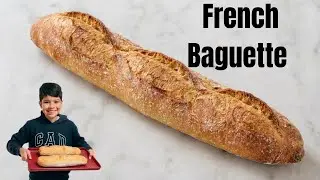 &ldquo;Easy Homemade Baguette Recipe | Baking Bread with Lucas&rdquo;