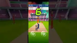 Stick Cricket Super League. Six 6's in an over. 200+ target in 10 overs