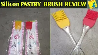 SILICON PASTRY BRUSH REVIEW || .................