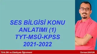 Ses Bilgisi 1 / TYT Türkçe Konu Tekrarı  1