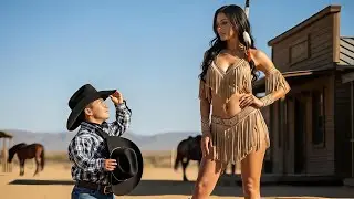 Giant Apache Woman & Lone Rancher &mdash; A Forbidden Wild West Love Legend