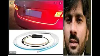 how to install place Trunk/Tail led strip light Suzuki Alto VXR mehran or any Urdu/Hindi YouTube