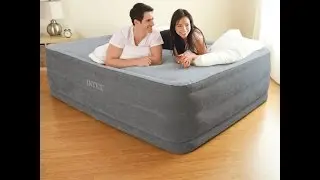 Intex Comfort Plush Elevated Dura Beam Airbed Gallery