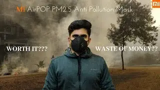 Обзор маски Xiaomi Mi AirPOP PM 2.5 Anti Pollution Mask после 10 дней использования | Она действительно имеет значение🔥🔥🔥
