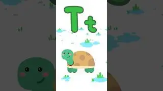ABC Song for Kids | T for Turtle #nurseryrhymes #kids #kidslearning #kidssong #kidsfun #alphabet