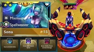 NEW!! 1V9 - 3 STAR SONA ⭐ ⭐ ⭐ | TFT SET 10 | - League of Legends