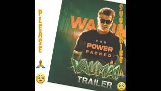 Valimai Trailer Update  #valimai #valimaitrailer #ajithkumar #AK #boneykapoor #humaqureshi #trending