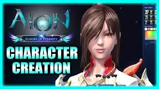 Aion Online &mdash; новое обновление Echoes of Eternity, геймплей создания персонажей, 2016 г.