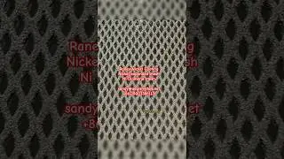 Raney nickel coating Ni mesh with 0.3mm thickness 2*5mm hole size for electrolysis