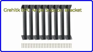 REVIEW (2025): Grehitk 8PC Angle Support Bracket. First Look.