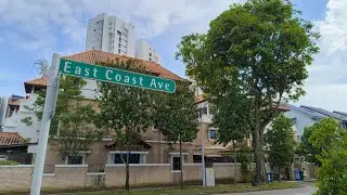 Pedestrian Footage Singapore | East Coast Avenue 