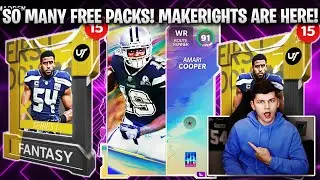 SO MANY FREE PACKS! MAKERIGHTS ARE HERE! 36 ALL PRO FANTASY PACKS! | MADDEN 21 ULTIMATE TEAM