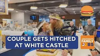 Scottsdale couple gets married at White Castle restaurant