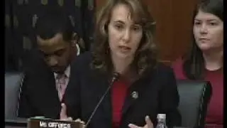 Rep. Giffords Highlights Merida Initiative in Foriegn Affairs hearing 3.18.09