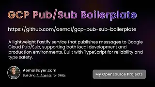 Building a Real-time Message Publisher with Google Cloud Pub/Sub & Fastify | Complete Tutorial
