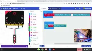 CODE RGB LED STRING on MICRO:BIT