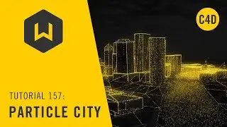 Using Cinema 4D to Create an X-Particle City - Tutorial 157: Particle City