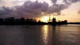 Distant sound of Crowd, City, Ambience, Church bells, Wind for Relaxing, Sleeping, Studying, ASMR