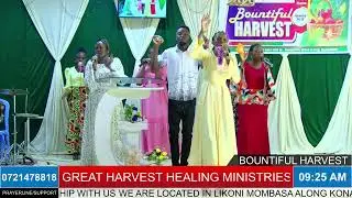 1ST SERVICE SUNDAY SERVICE  //GREAT HARVEST HEALING MINISTRIES CHURCH SERVICE