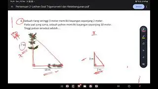 Pembahasan soal kontekstual kesebangunan 